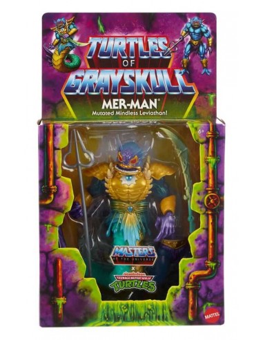 Deluxe Mer-Man. MOTU x TMNT: Turtles...