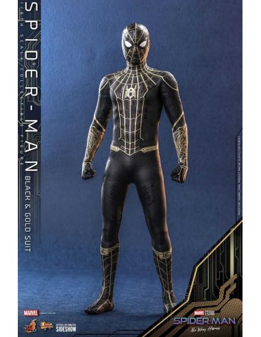 Spider-Man (Black & Gold Suit) 1/6....