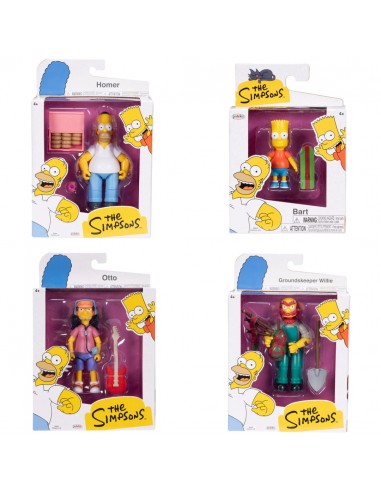 4-Pack The Simpsons (13 cm)