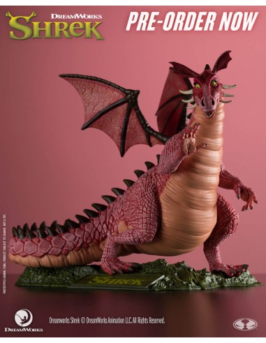 Dragon. Shrek Movie Posed Figure