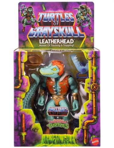 Leatherhead Deluxe. MOTU x TMNT:...