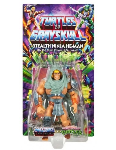 Stealth Ninja He-Man. MOTU x TMNT:...