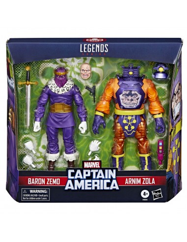 Baron Zemo and Armin Zola. Marvel...