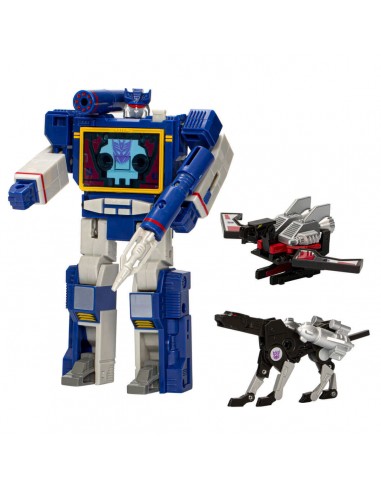 Soundwave, Laserbeak, & Ravage....