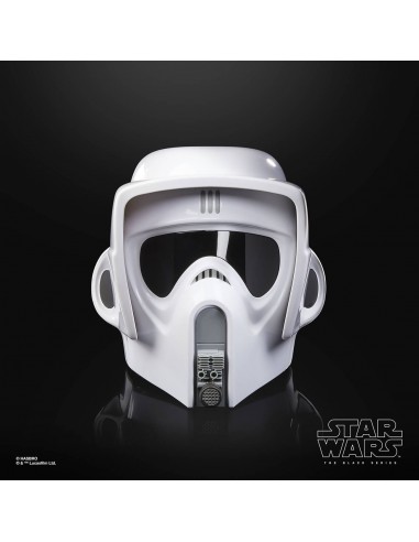 Scout Trooper Helmet. The Black...